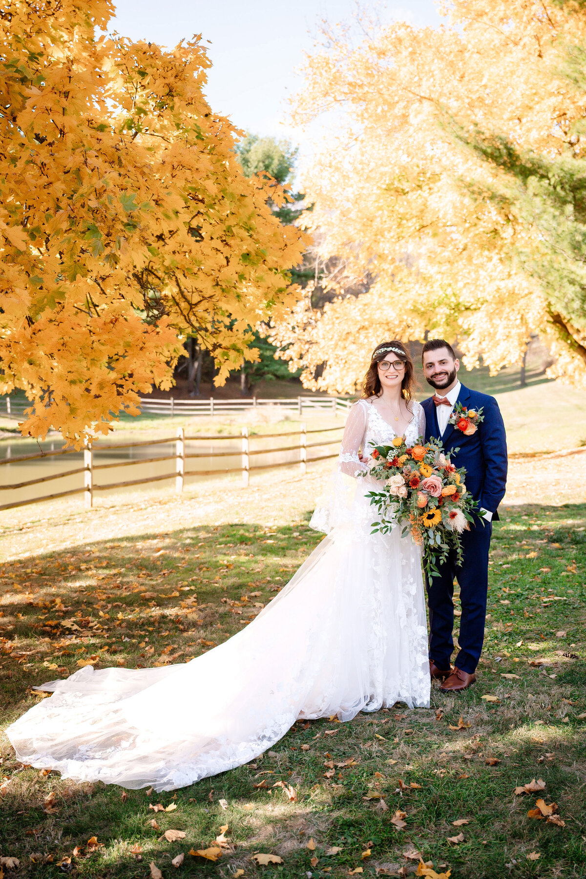 october weddings at shady elms farm