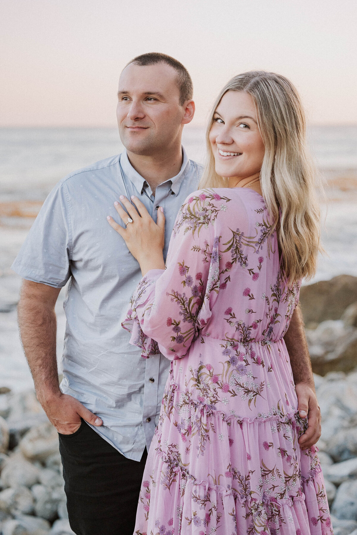 palos verdes engagement session lifestyle editorial