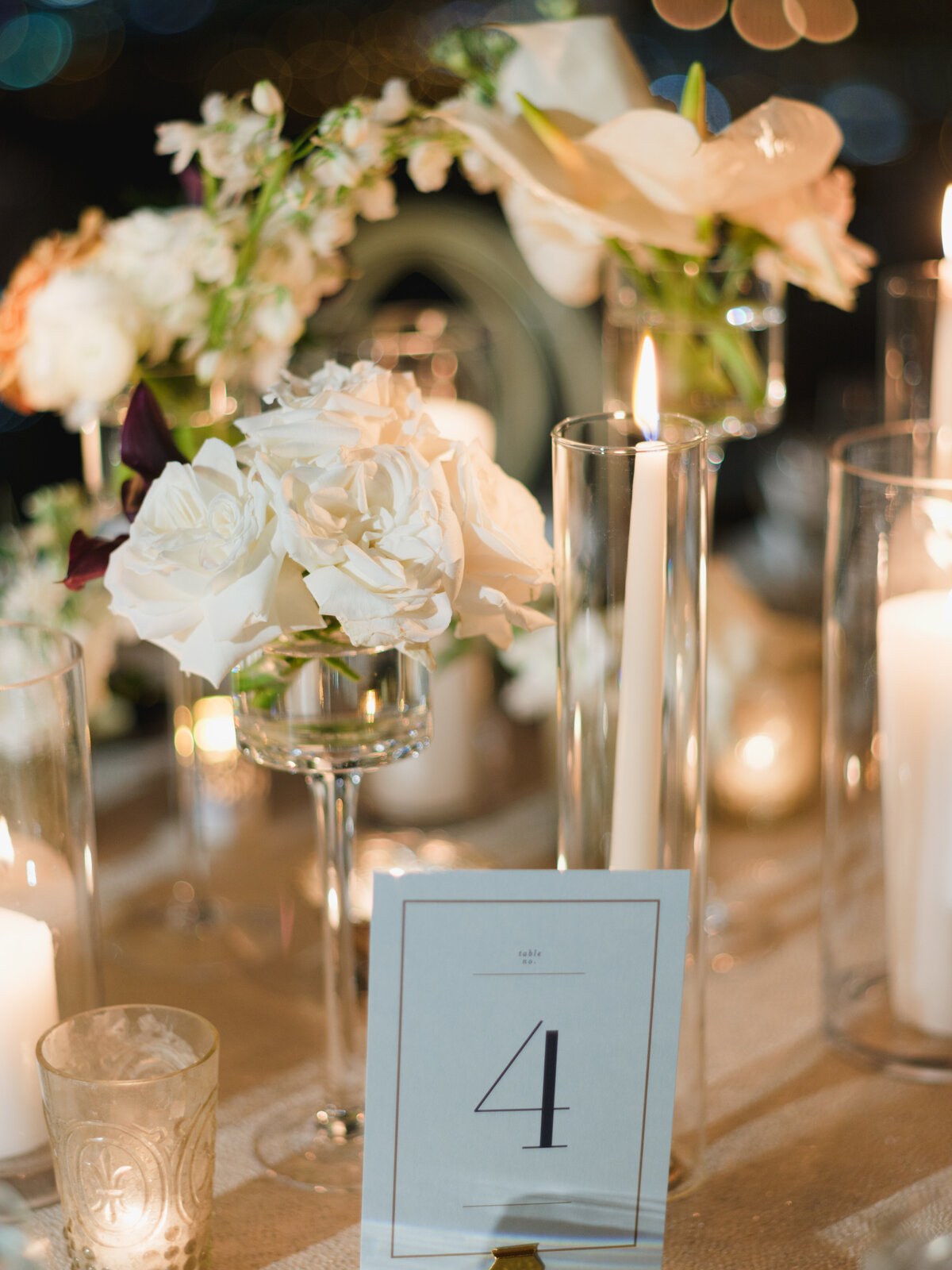 modern Table Numbers