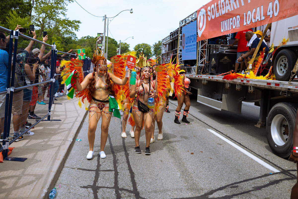 Photos of Masqueraders from Toronto Carnival 2023 - Sunlime Mas Band - Medium Band of The Year 2023-126
