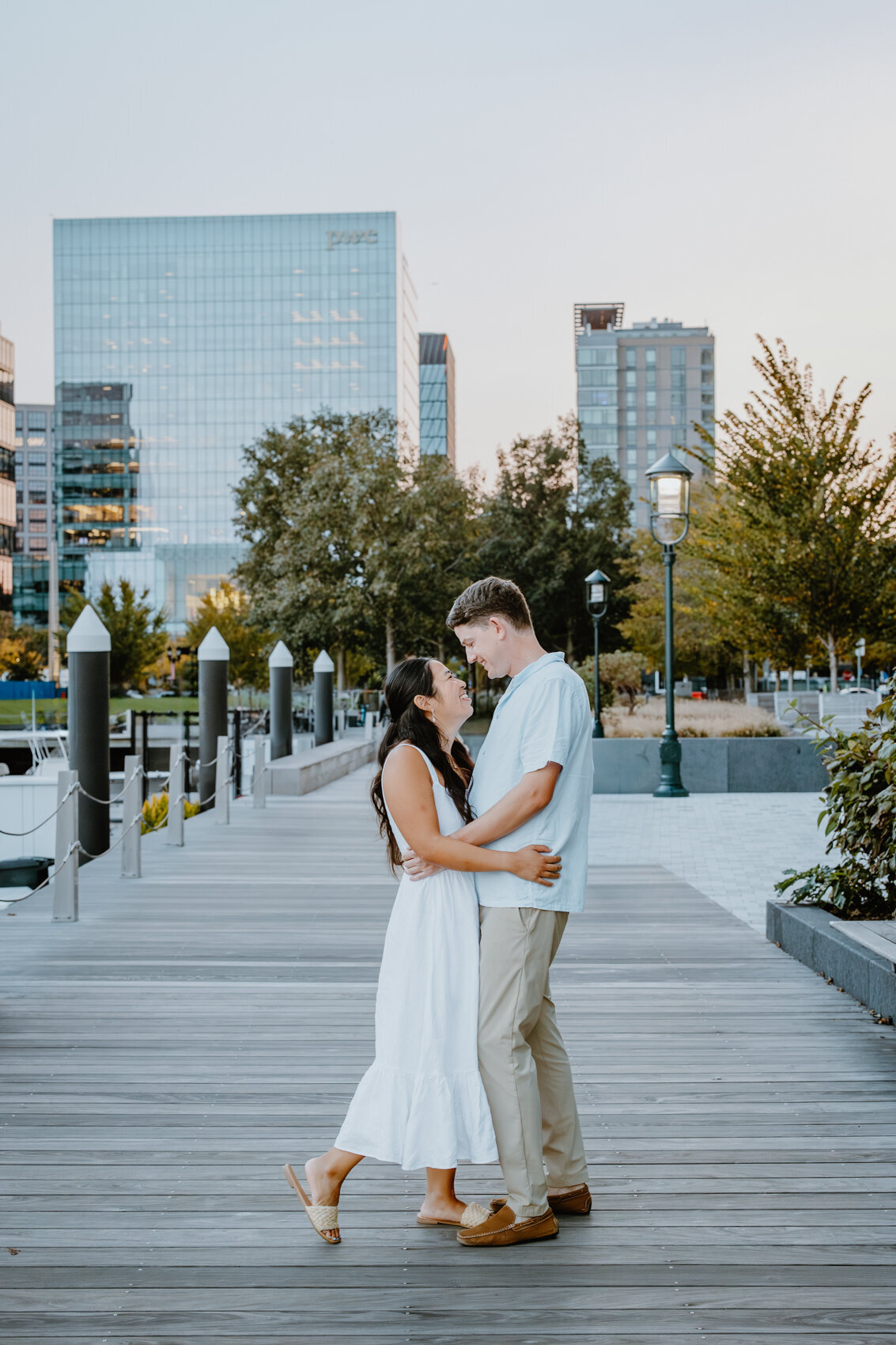 Boston Seaport Engagement Photos-New England Wedding Photographer-11474
