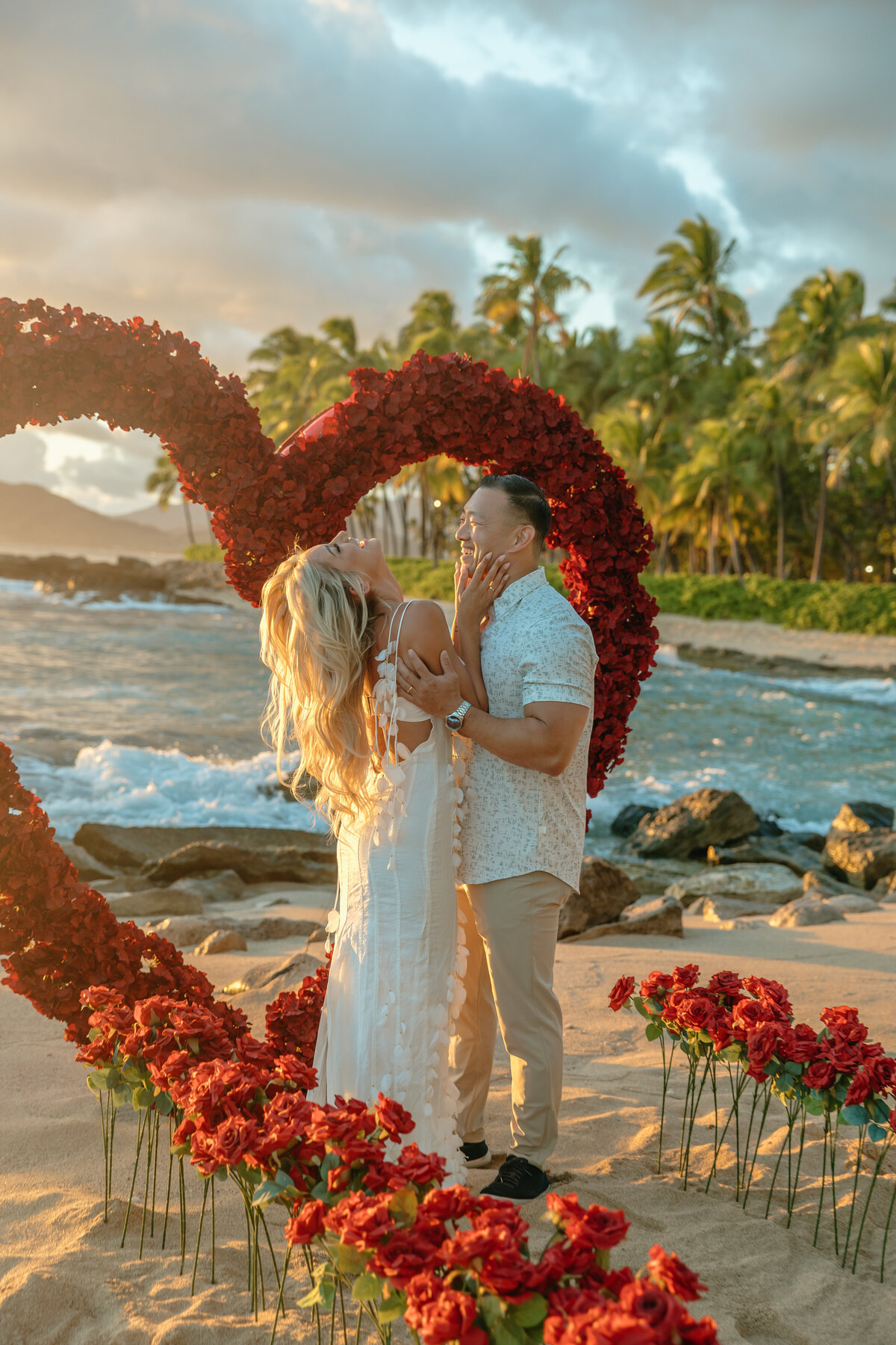 Disney Aulani Ko Olina Oahu Engagement Photographer