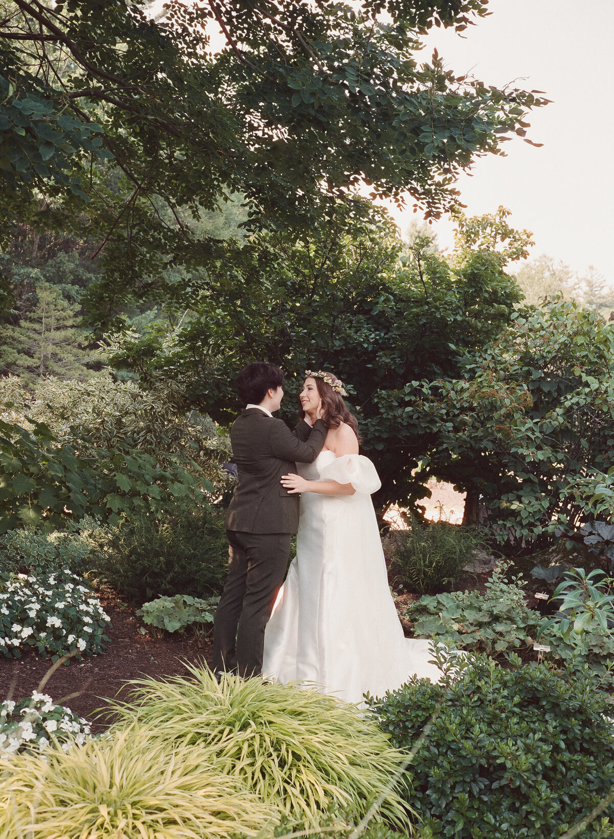 Wedding Photography NH | The Gardens At Uncanoonuc | Film Photography Wedding