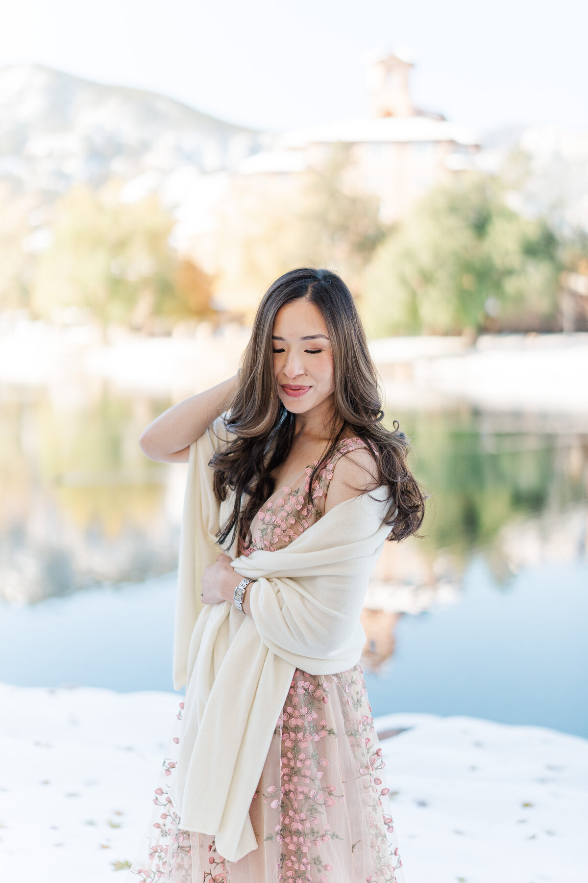 The Broadmoor Hotel Winter Wedding Colorado Springs Romantic Engagement Elena Spraguer Photography 0025