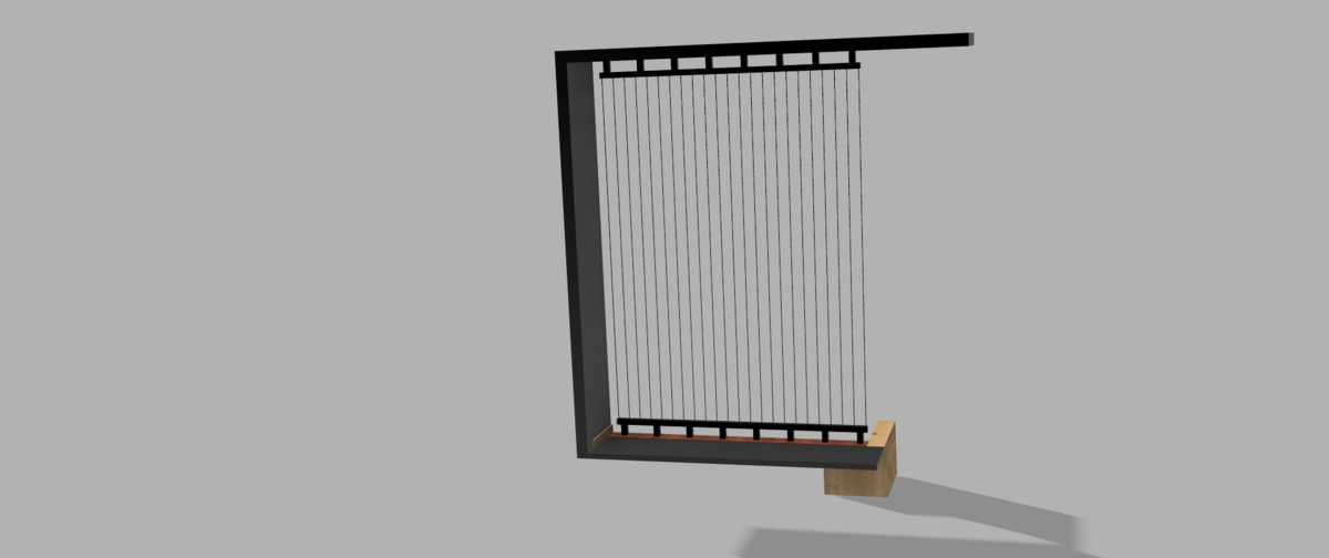 Axiom vertical railing upstairs v4