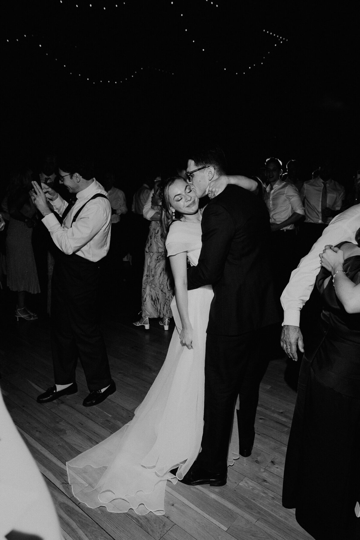 Bride and Grooms first dance at their wedding at The Brewery in London. 