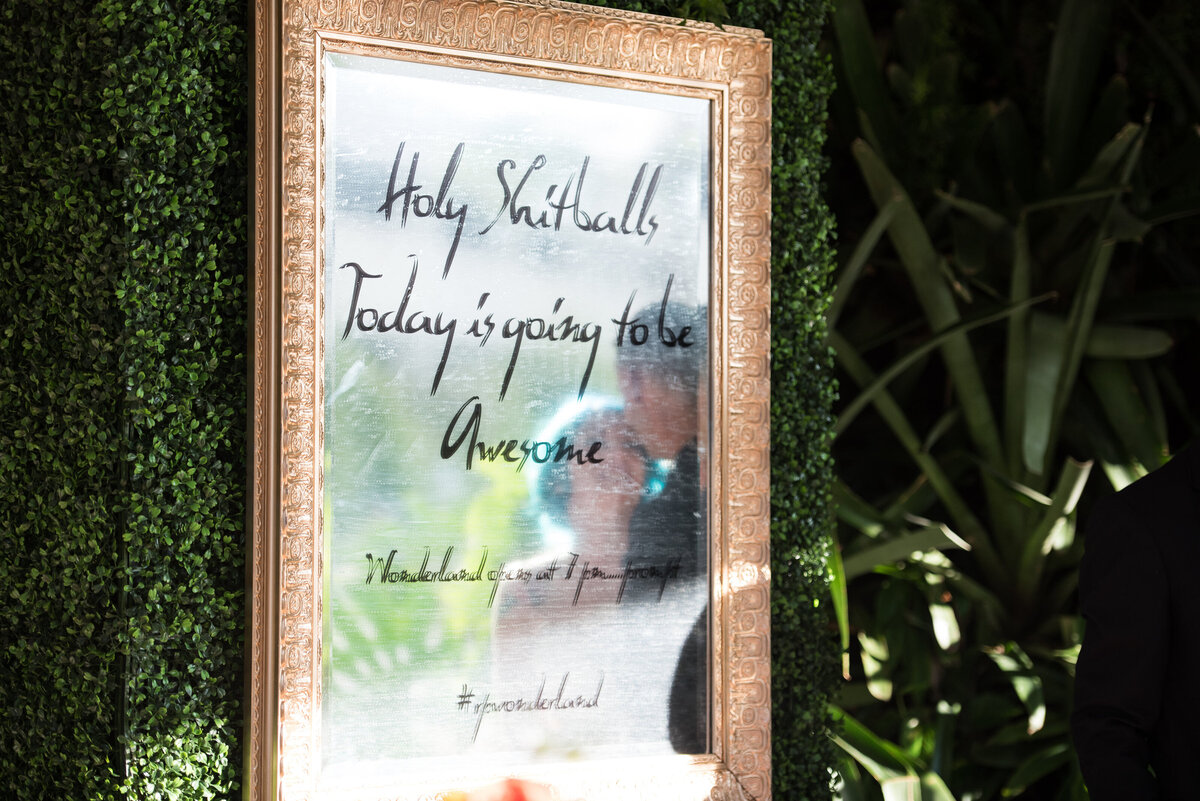 9 - Dali Museum St. Pete Wedding Welcome Sign - Tampa Bay Wedding Planner