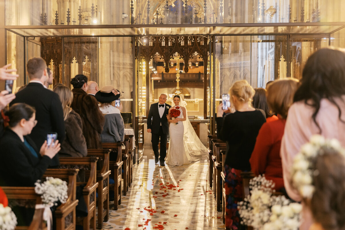 Noelle & Josh - NYC St Patricks Bowery - Wedding Previews 055