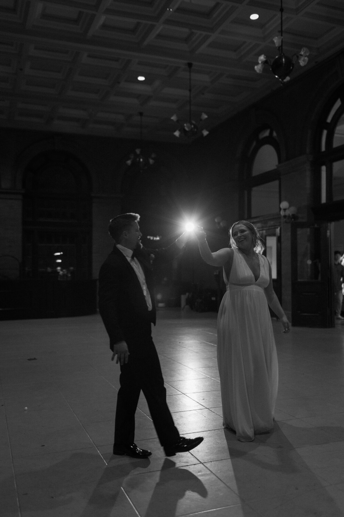 Bride and Groom first dance by Wedding photographer in Richmond VA