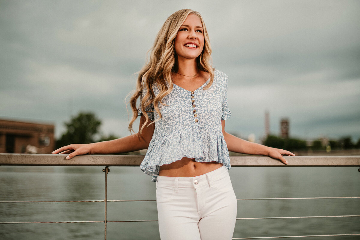 Green Bay high school senior session