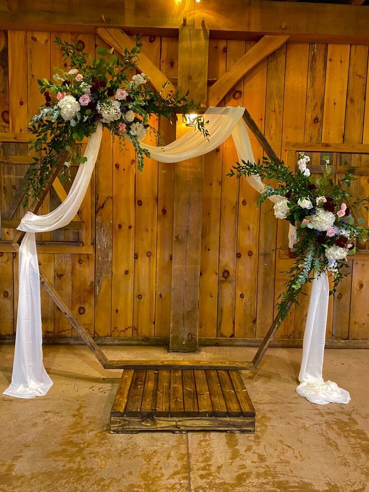 rustic wedding decor