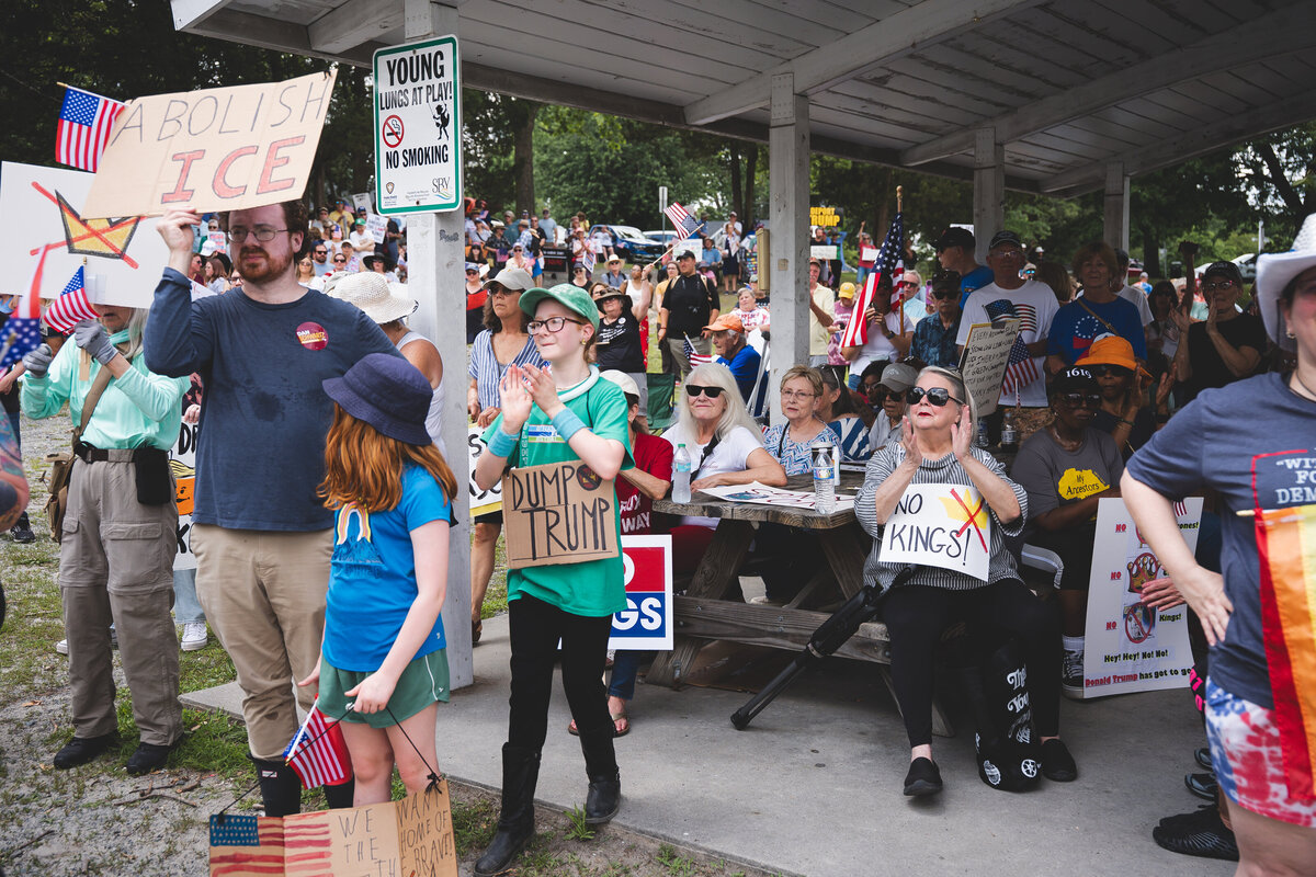 SalisburyCityParkMD.LANAFOLEYPHOTOGRAPHY.NoKingsRally.June2025-44