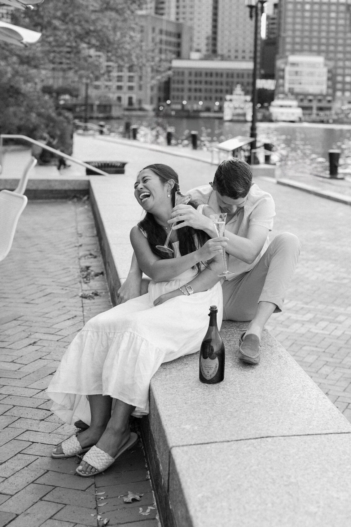 Boston Seaport Engagement Photos-New England Wedding Photographer-11066