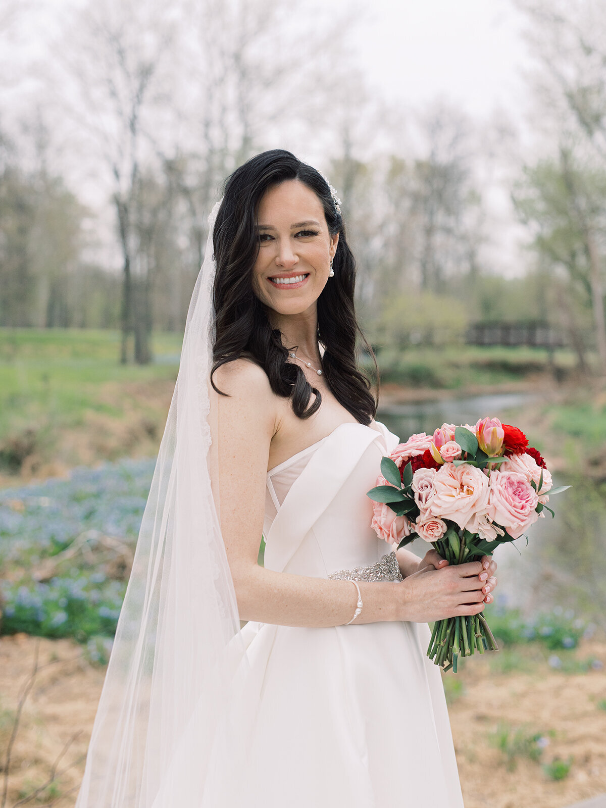 Soft bridal makeup by Mong Bui - virginia makeup artist