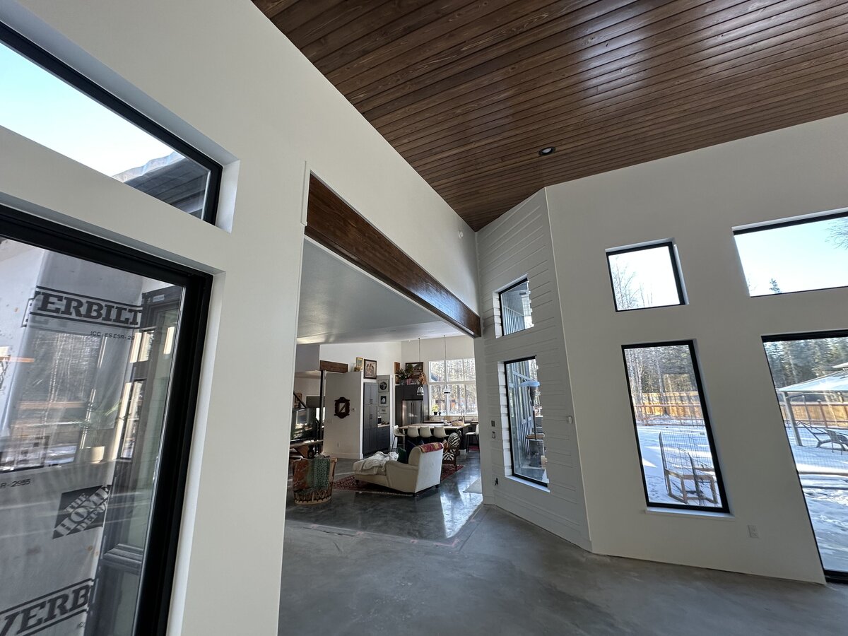 Remodeling Project by Blue River Builders on Alaska's scenic Kenai Peninsula.