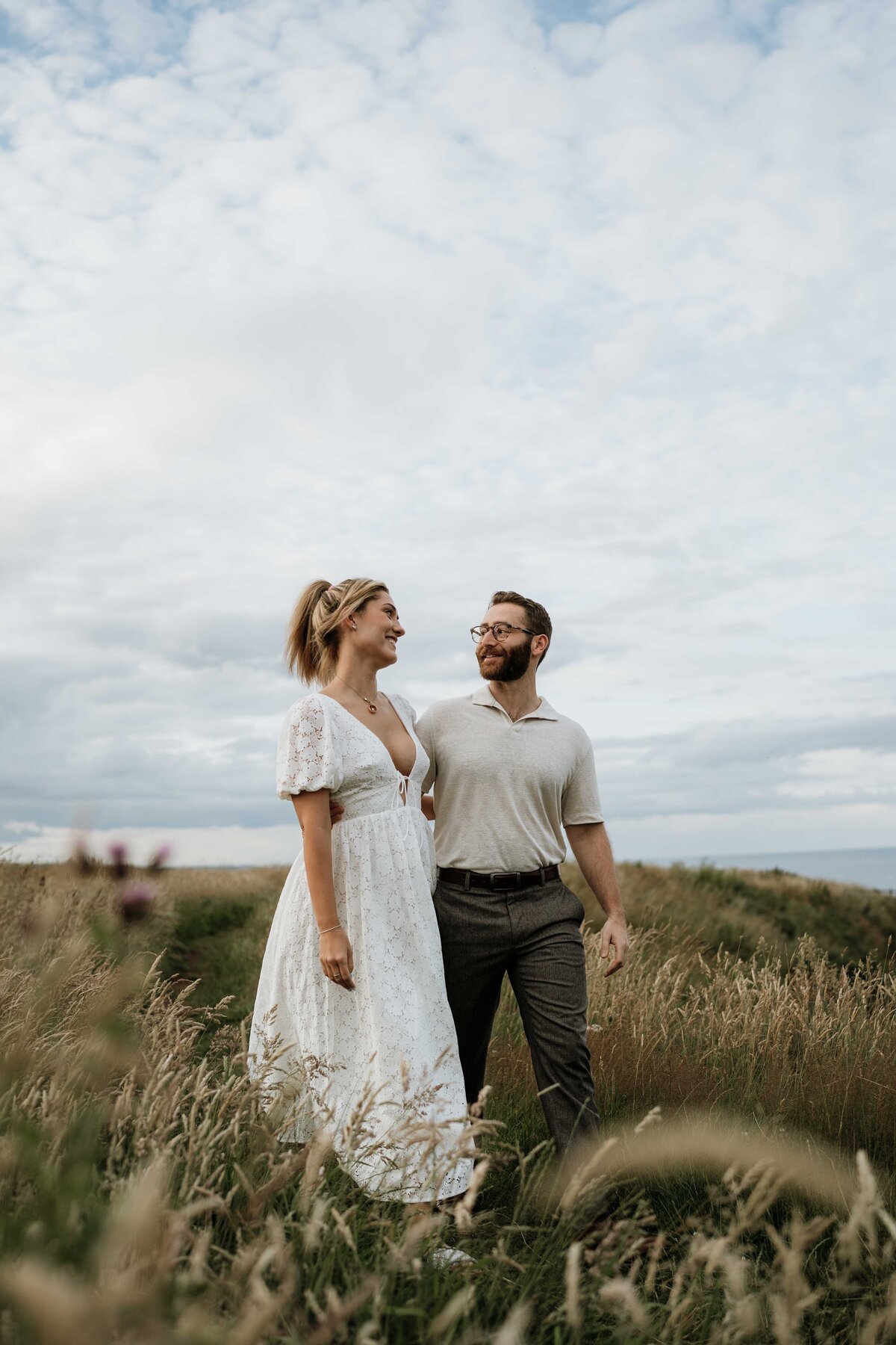 Scott Arlow Photography - Dunnottar Castle Engagement Wedding Photos-1
