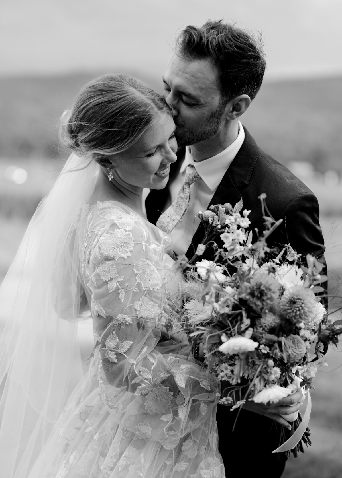 Green mountains elopement photographer