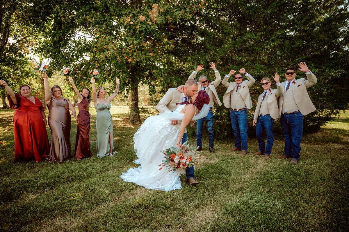 Golden Clover Photography - Dalton and Kelsey Wedding - Bridal Party Portraits-5 copy