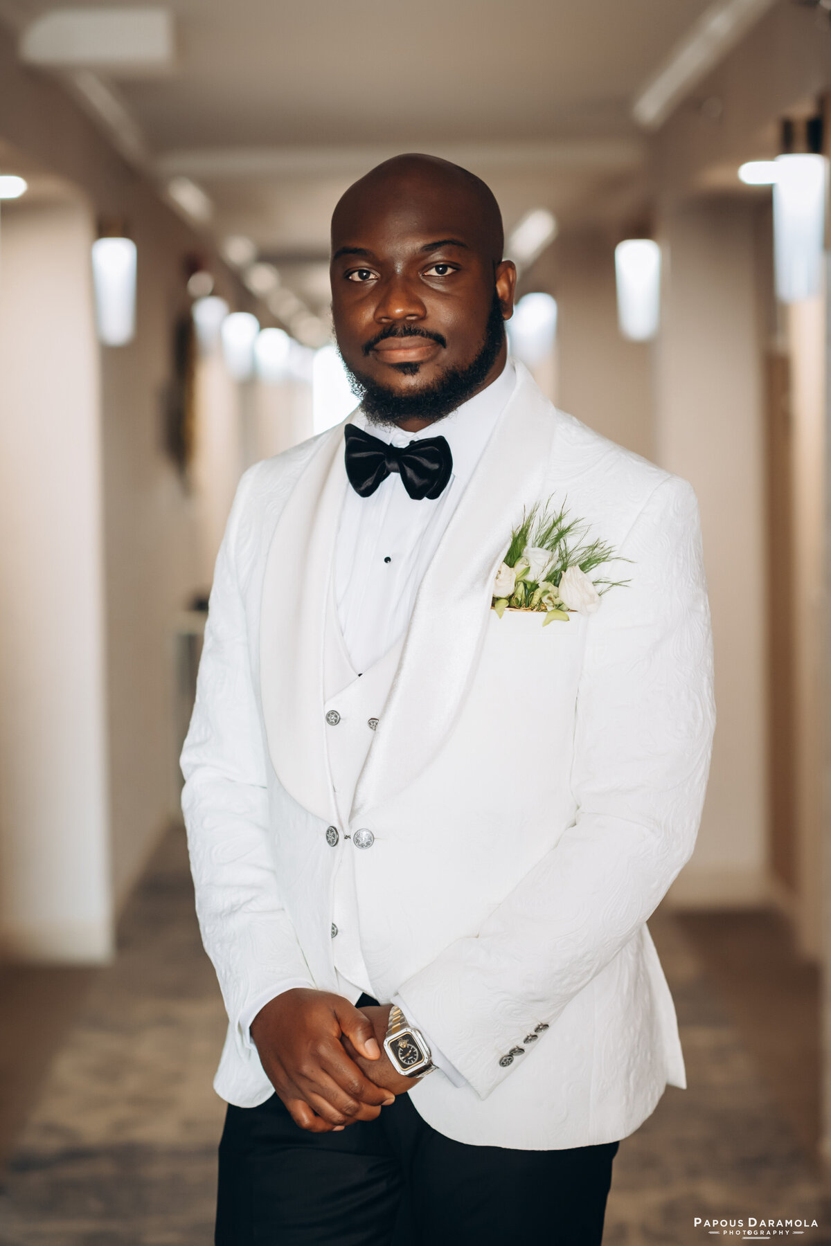 Abigail and Abije Oruka Events Papouse photographer Wedding event planners Toronto planner African Nigerian Eyitayo Dada Dara Ayoola outdoor ceremony floral princess ballgown rolls royce groom suit potraits  paradise banquet hall vaughn 3