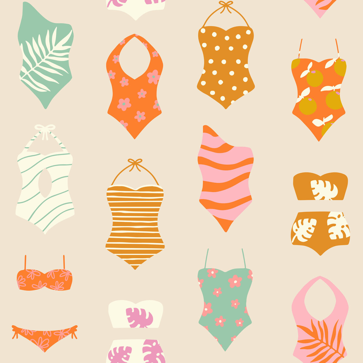 Swimsuit-Model-retro