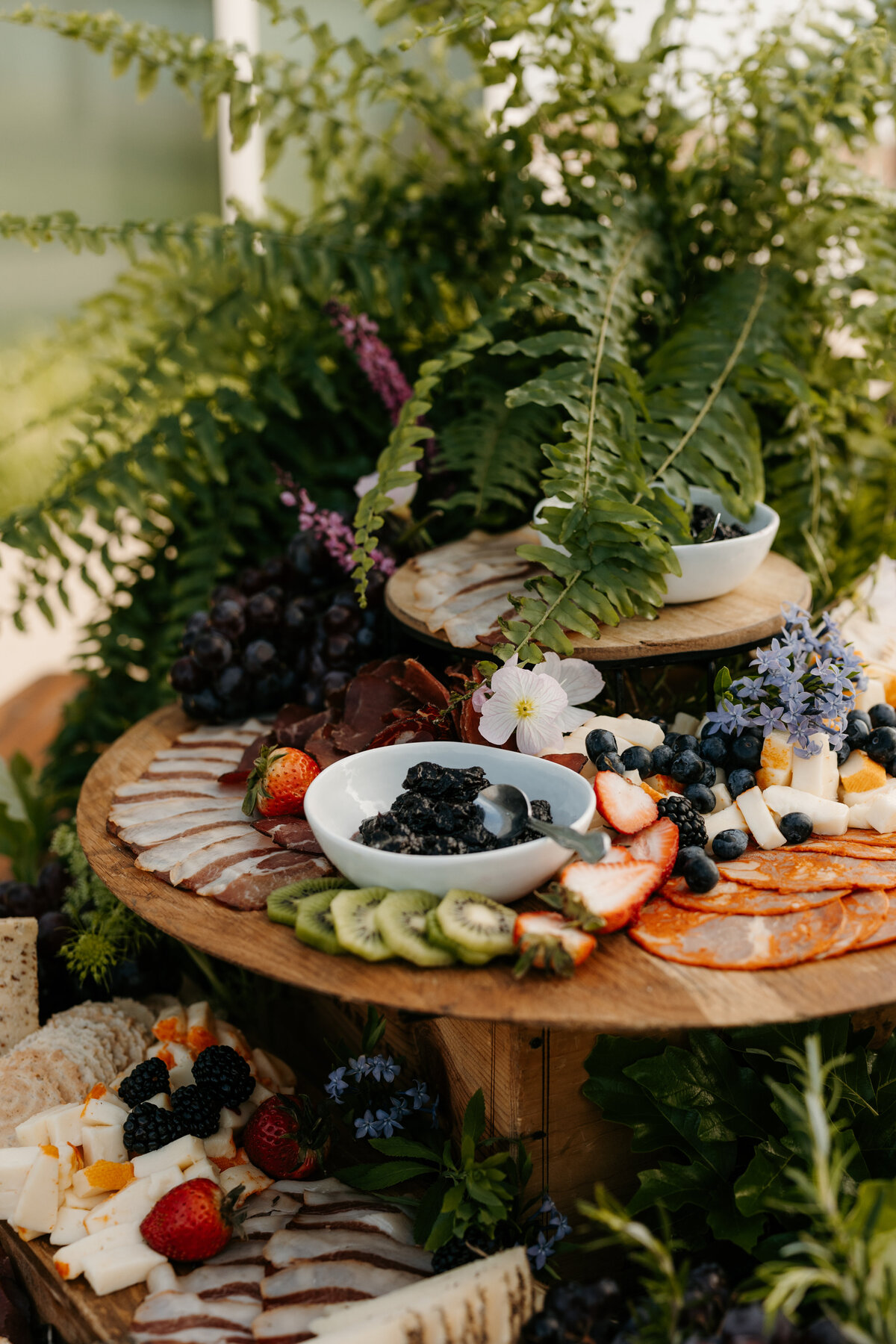 cheese and crackers charcuterie