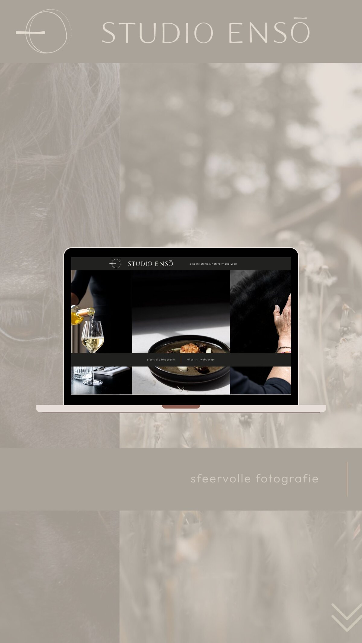 Animatie website Studio Enso