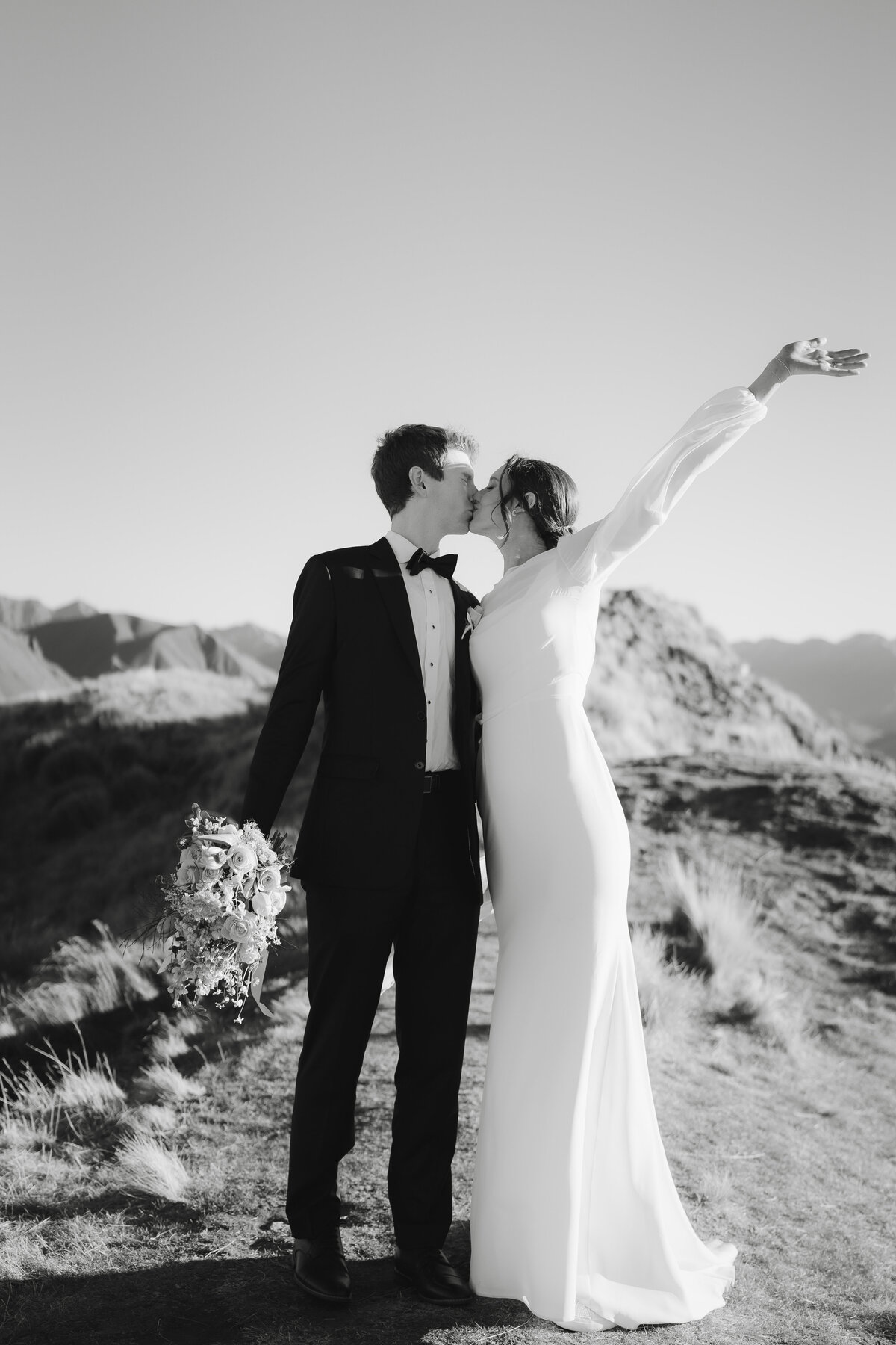 Melissa Clark Photography - Queenstown Wedding Photographer - Jess & Ryan Coromandel Peak Elopement Wanaka-234