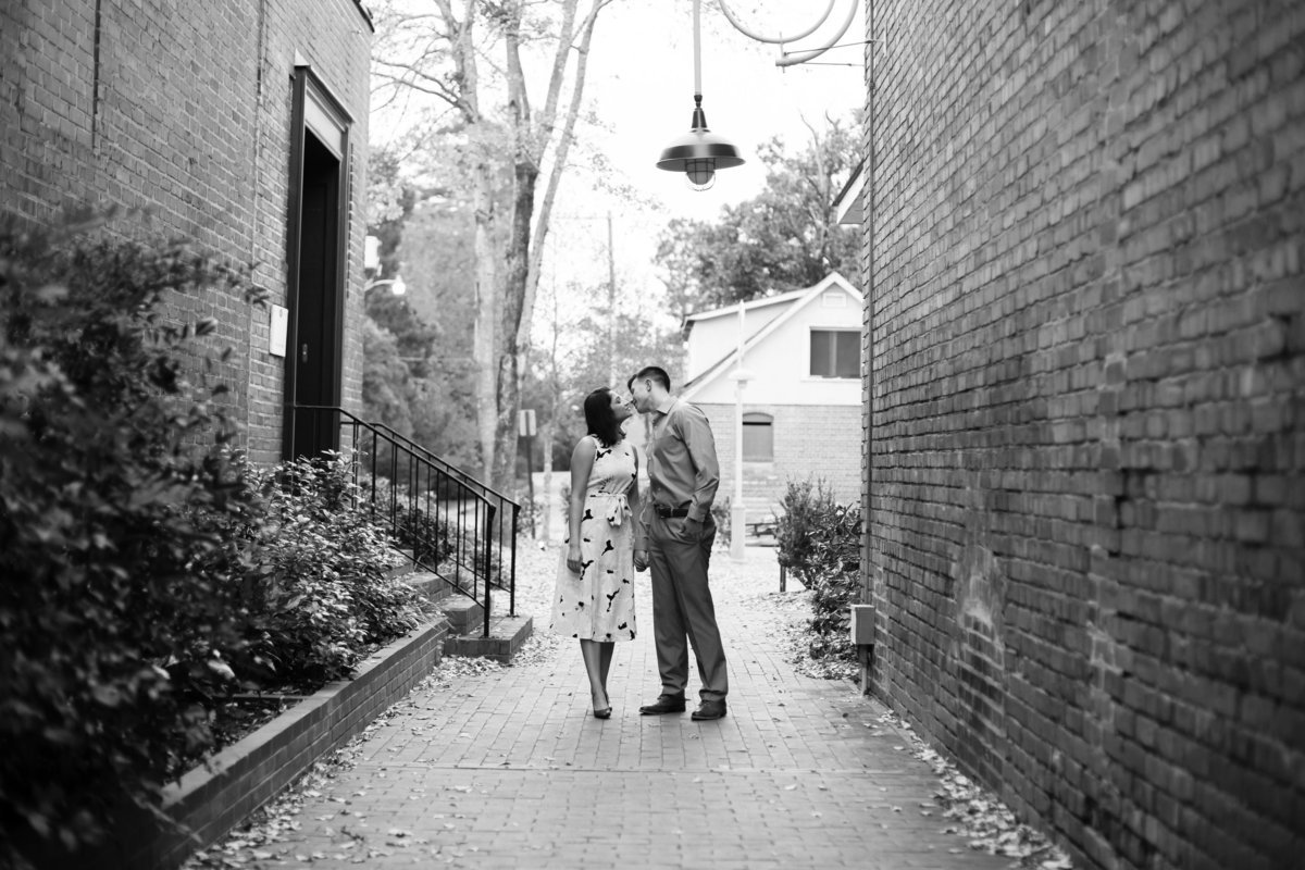 Photography by Tiffany - Wake County Wedding and Family Photographer - Downtown Southern Pines Engagement Session - November 30, 2017 - 5