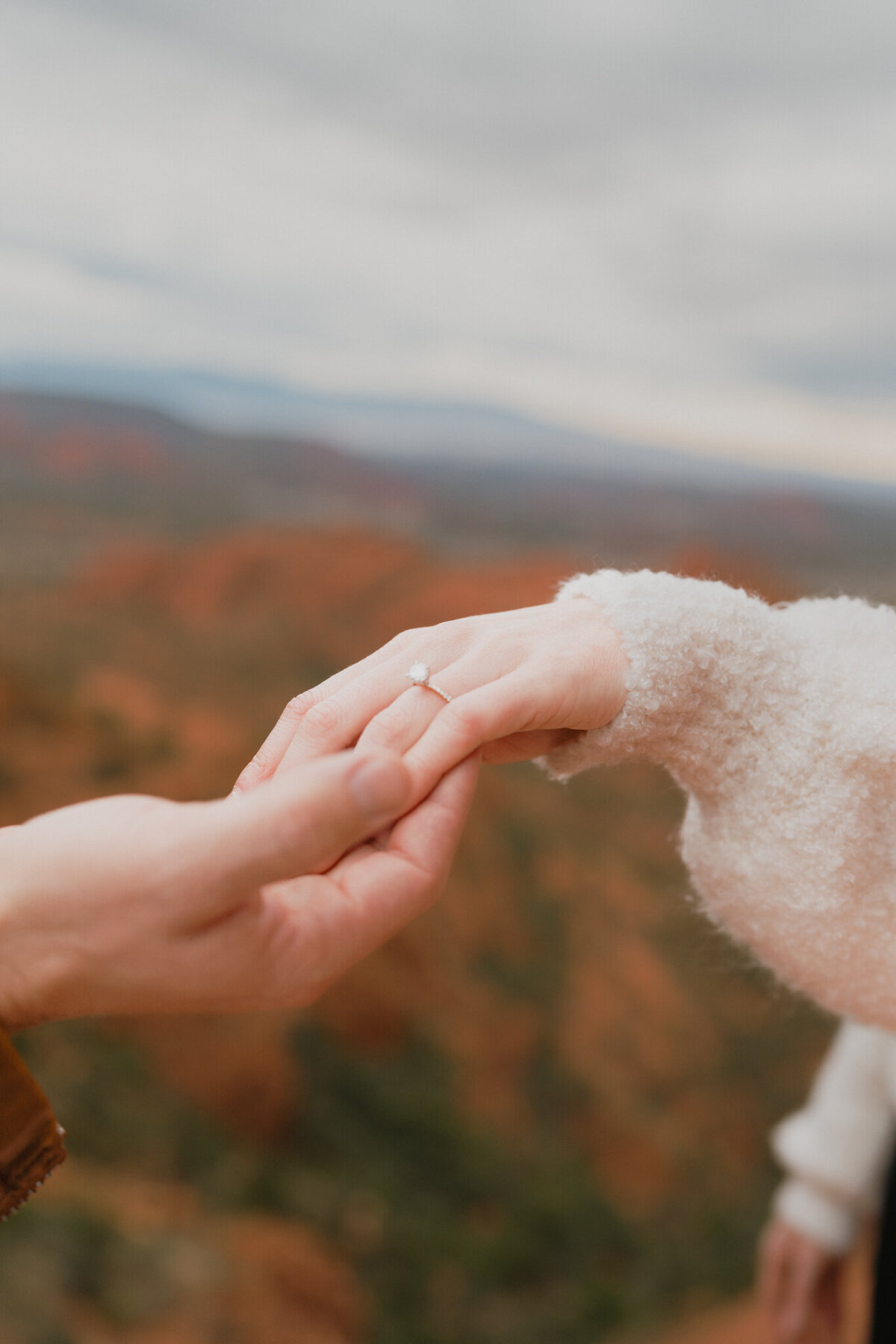 Sarah Folkers Photo Sedona Cathedral Rock Elopement Engagement-22