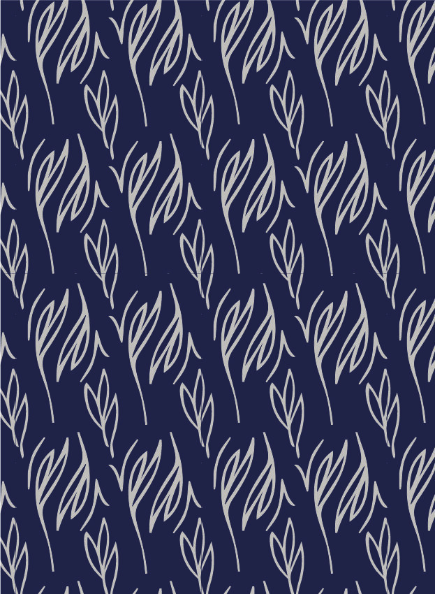 navy lavendar floral
