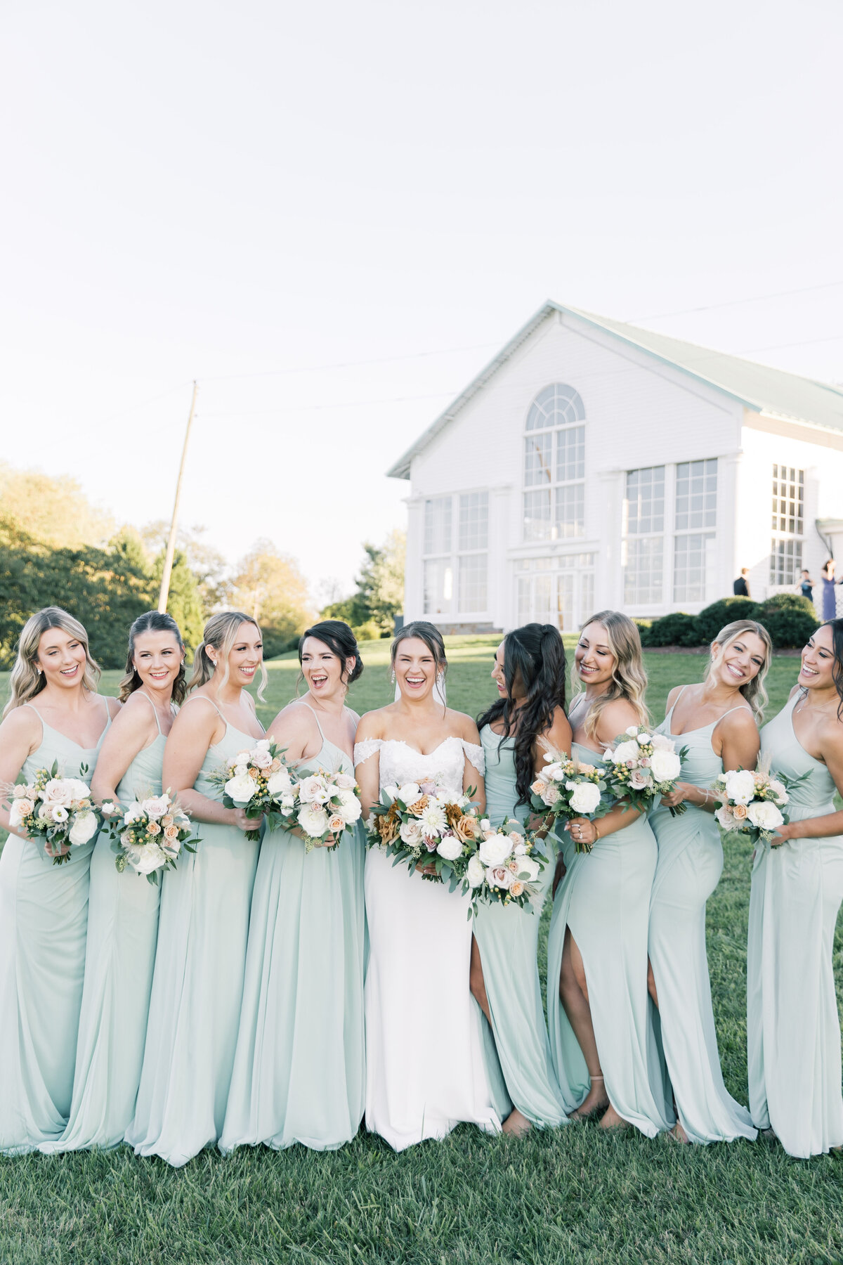 Wedding Party Raspberry Plains Manor Katie Fri Photography