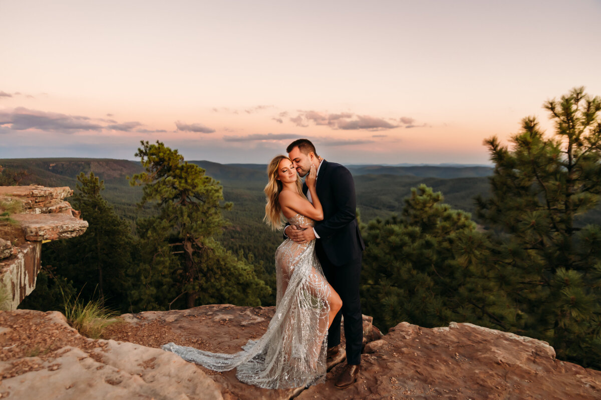 outdoor mountain elopement