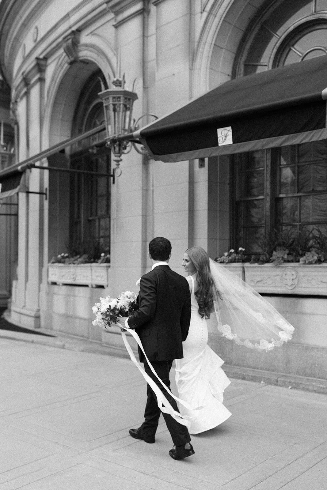 Boston Public Library Wedding-Halie Child Photography-24