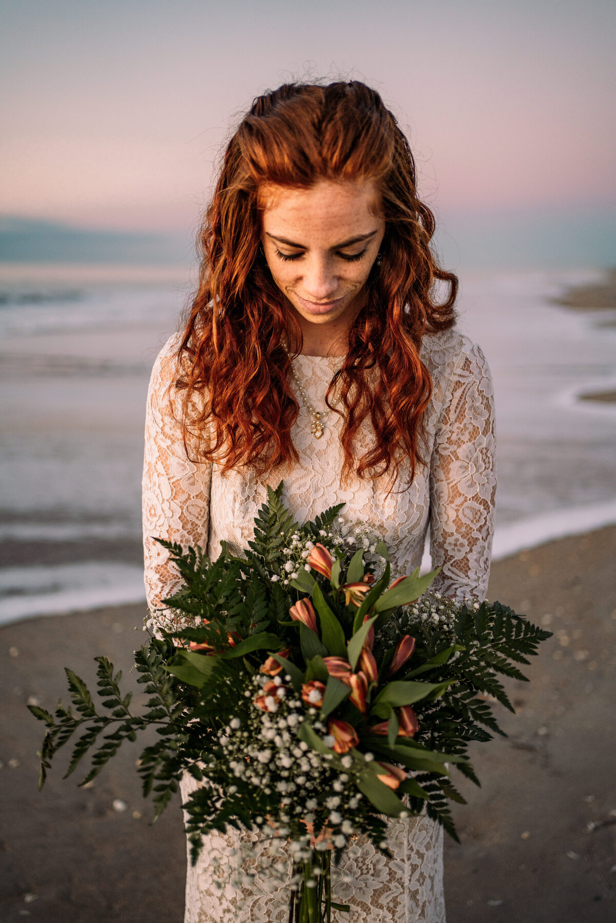 sunrise-bridal-portrait-topsail-island-nc-10