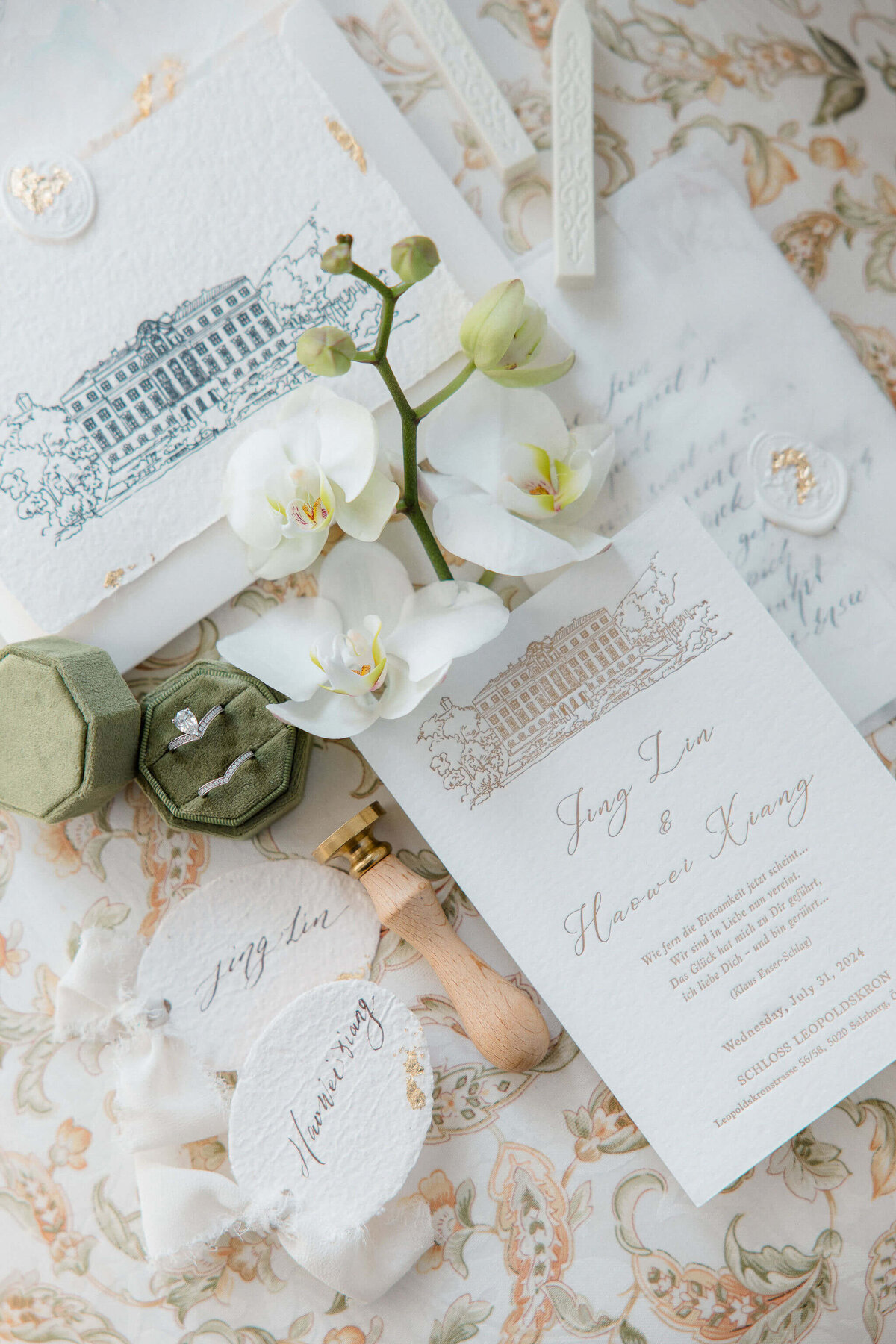 Wedding at Schloss Leopoldskron, Salzburg | Destination Wedding Photography Austria