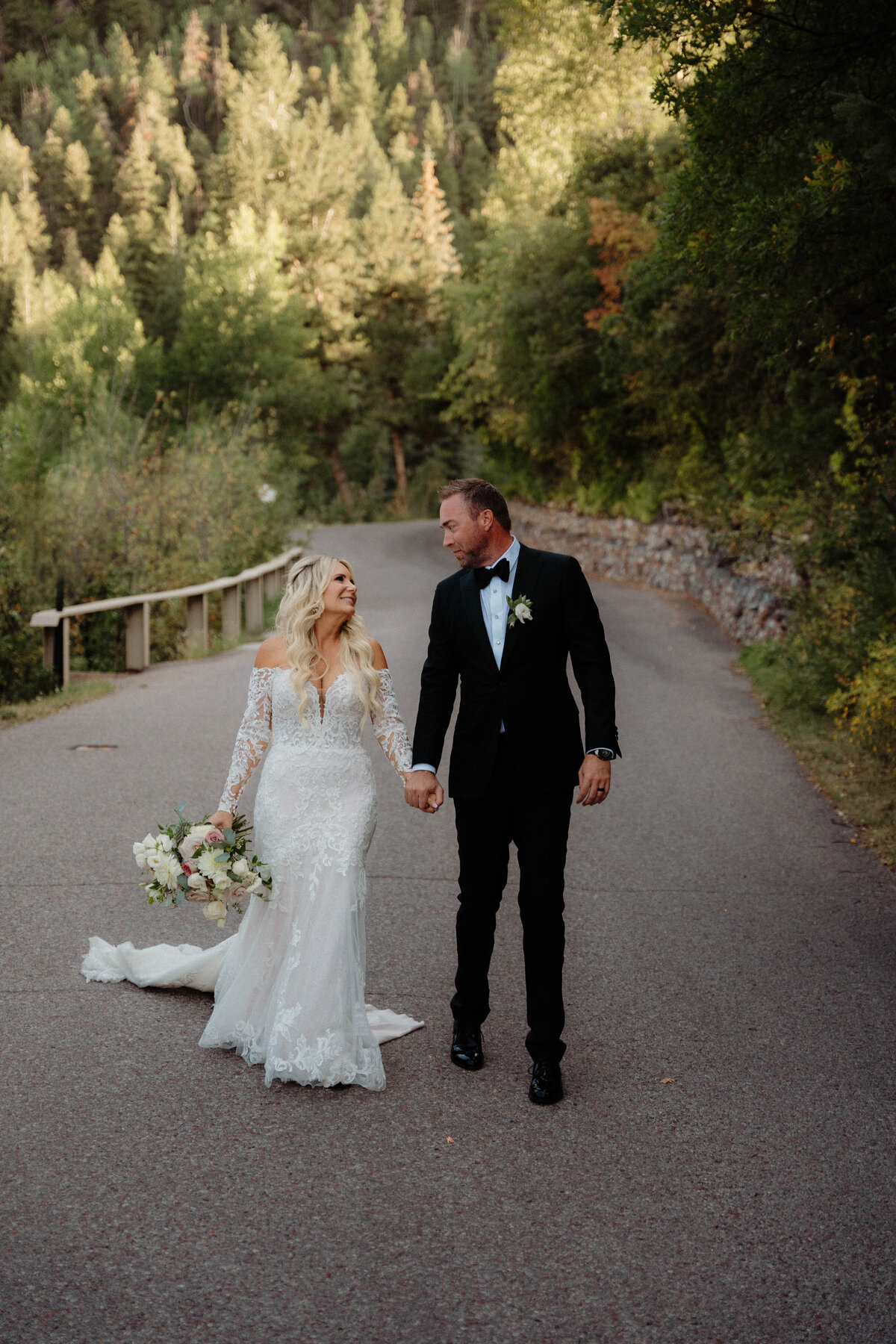 Aspen wedding couple Brooke and Kevin