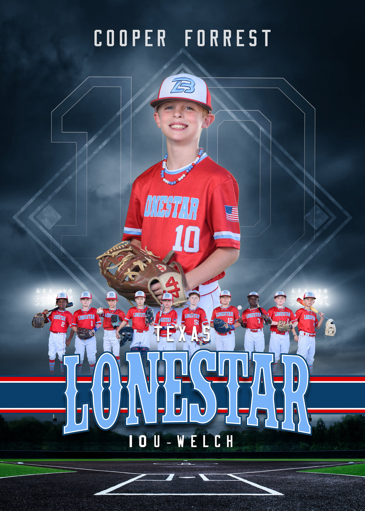 Lonestar Baseball Team near Houston, TX