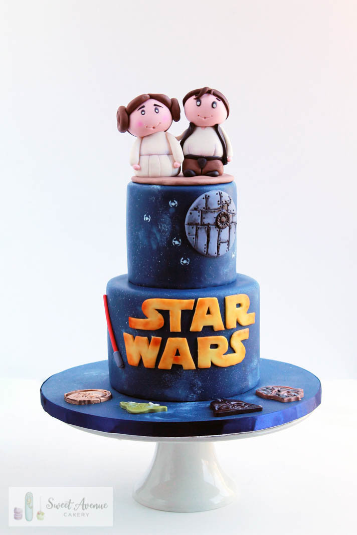 star wars cake