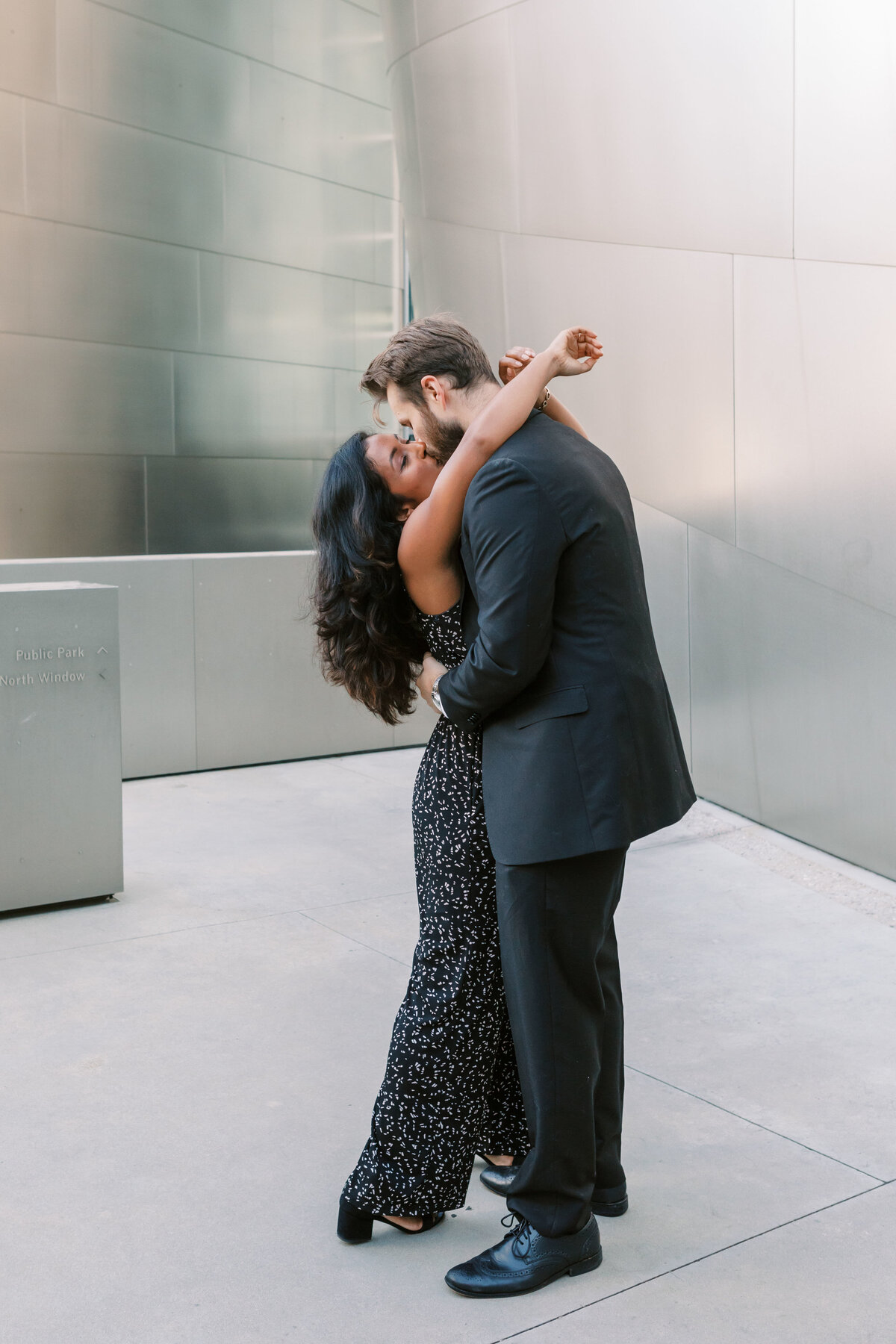 Walt Disney Concert Hall Couples Photographer