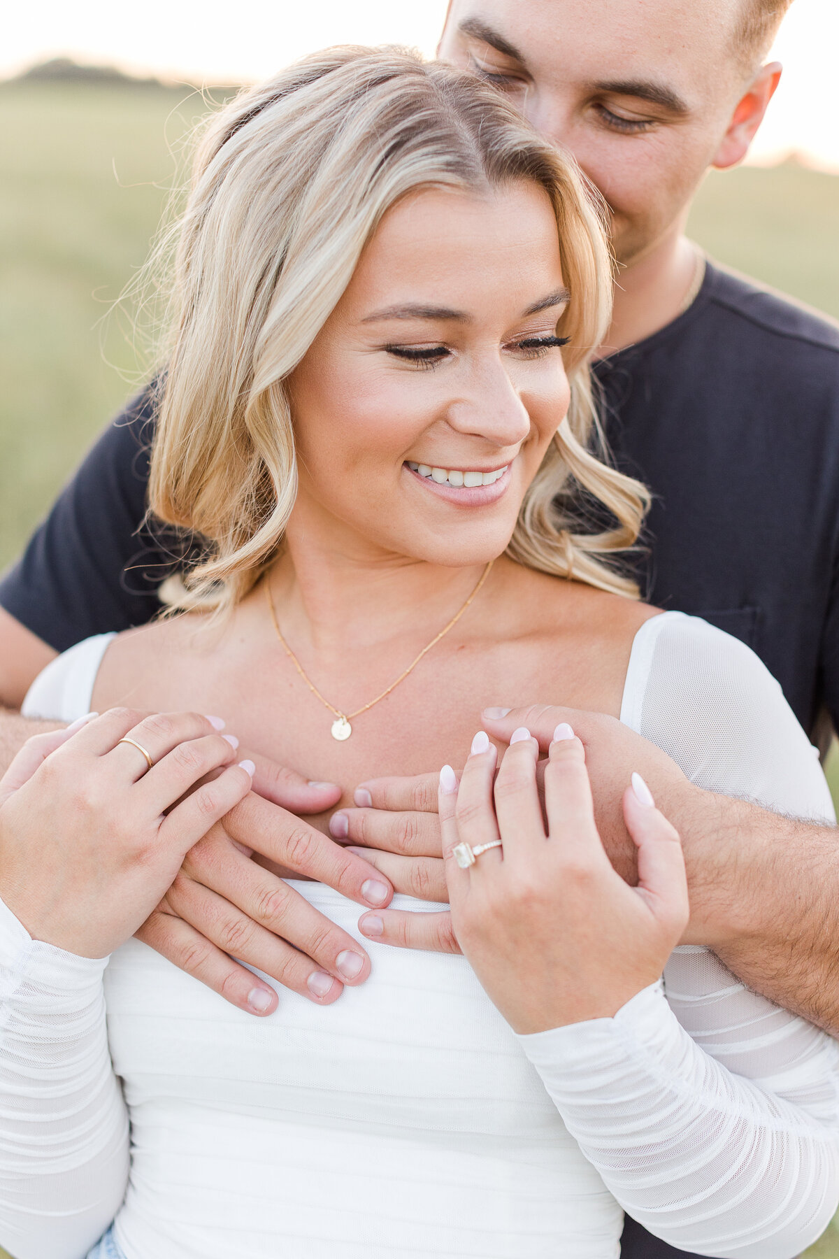 engagement photography Capital Bluffs Event Center in Jefferson City MO