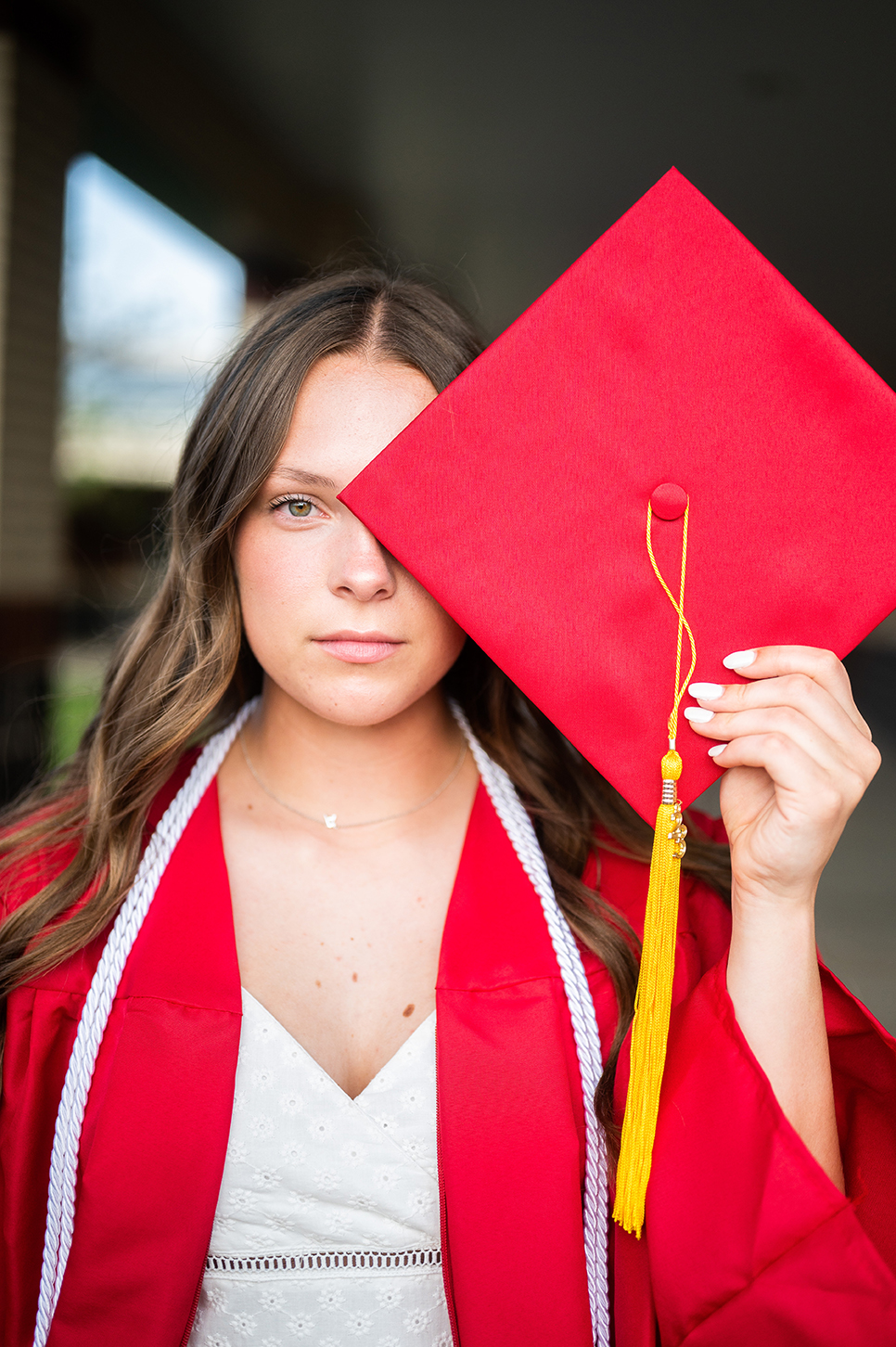 cap and gown senior pictures springfield mo