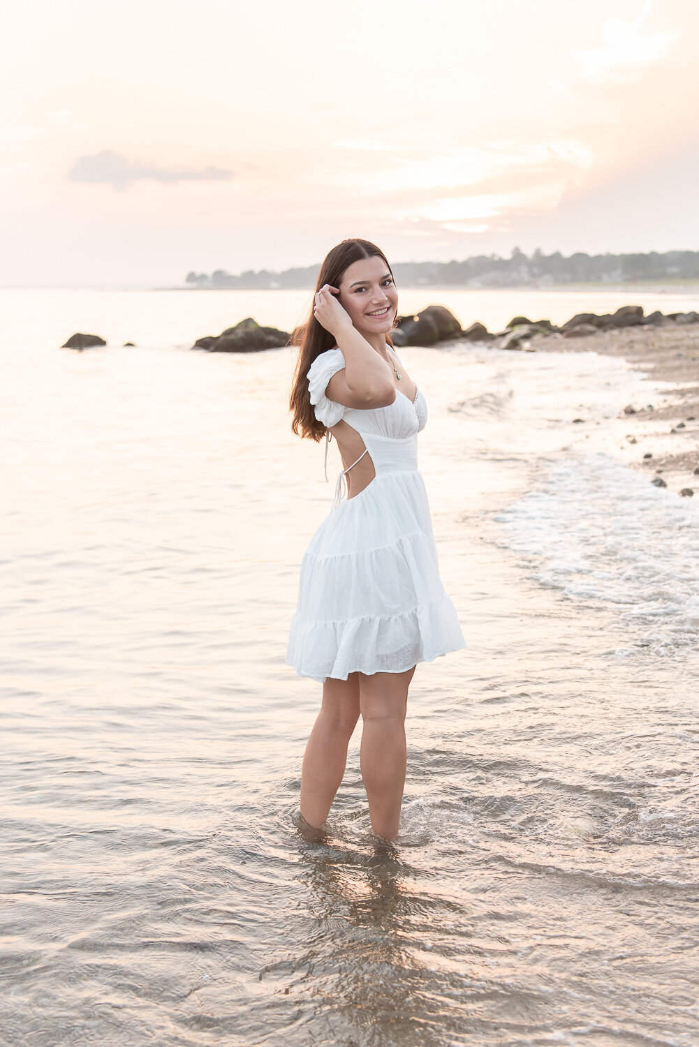 Outdoor High School Senior Session in Burlington, Connecticut | Sharon Leger Photography | Canton, CT Family & Newborn Photographer-10