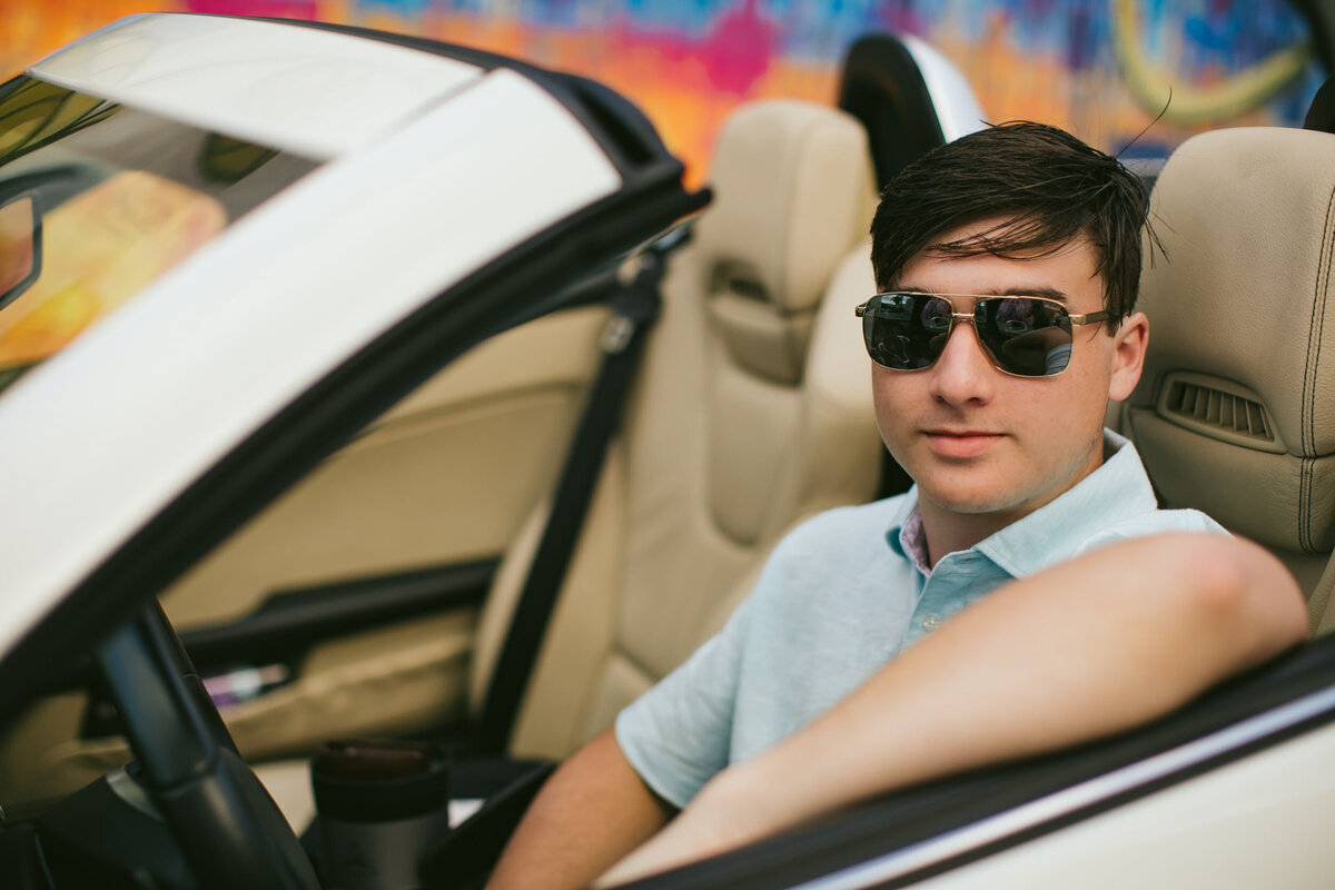 Sam-Senior-Portraits-Convertible-Hollywood-1