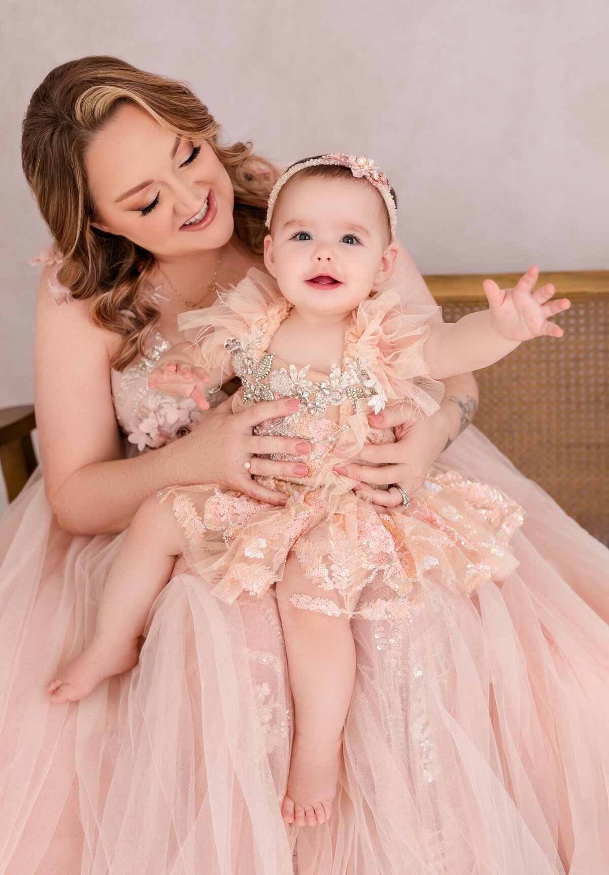 first birthday mommy and me photoshoot orlando