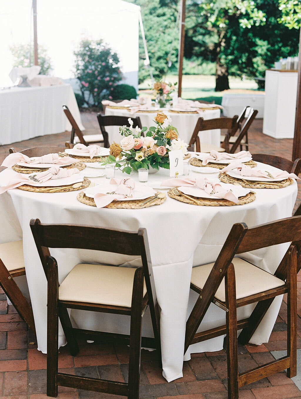 Kate Campbell Floral Summer Tented Wedding at Brittland Estate by Ashley Boyan Photography-20