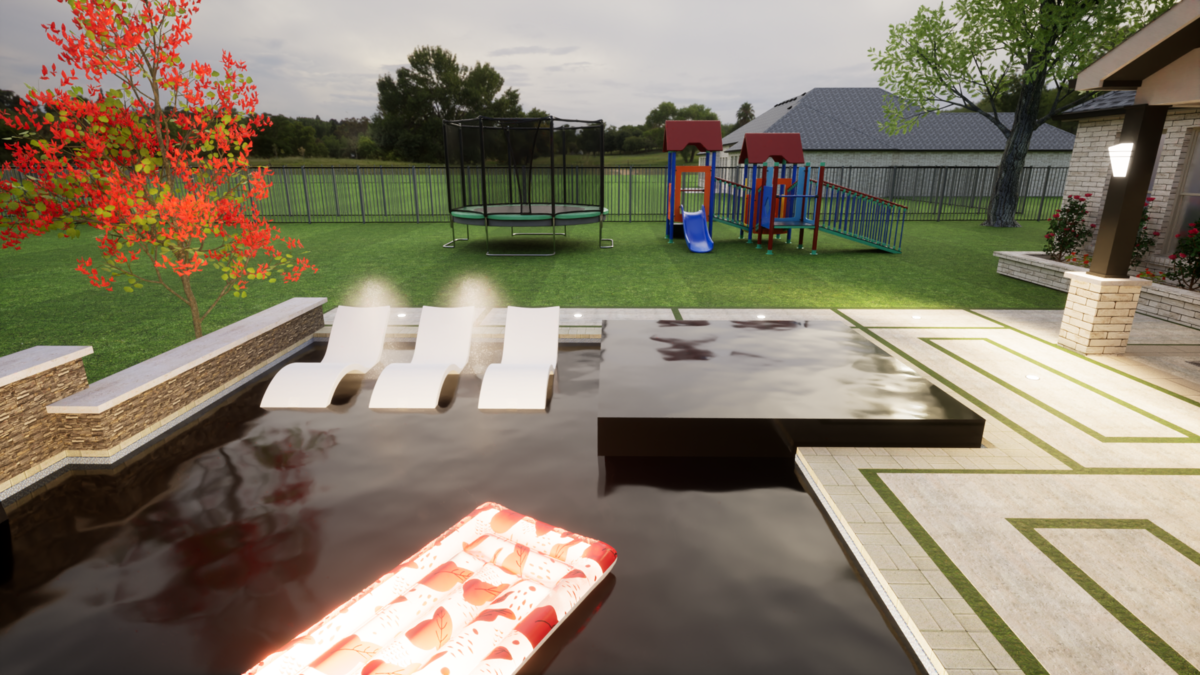 Terrace Outdoor Design - Rendering - Caruthers - Image13