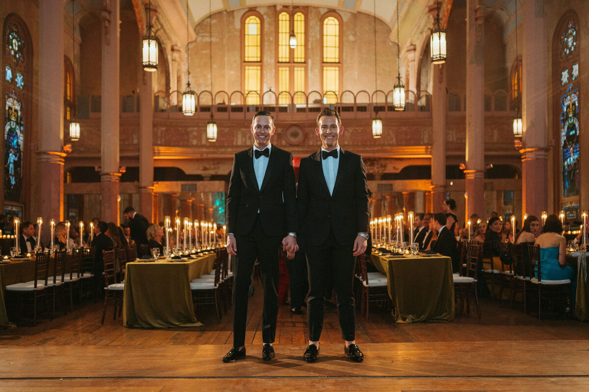 Will and Paul's luxury wedding at Hotel Peter and Paul