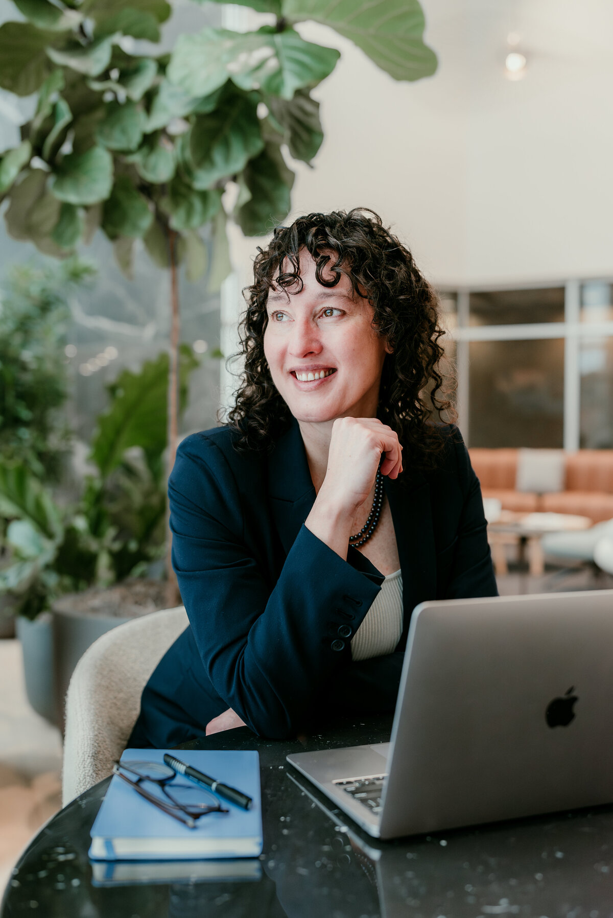 A modern entrepreneur captured during a personal branding session in Minnesota.