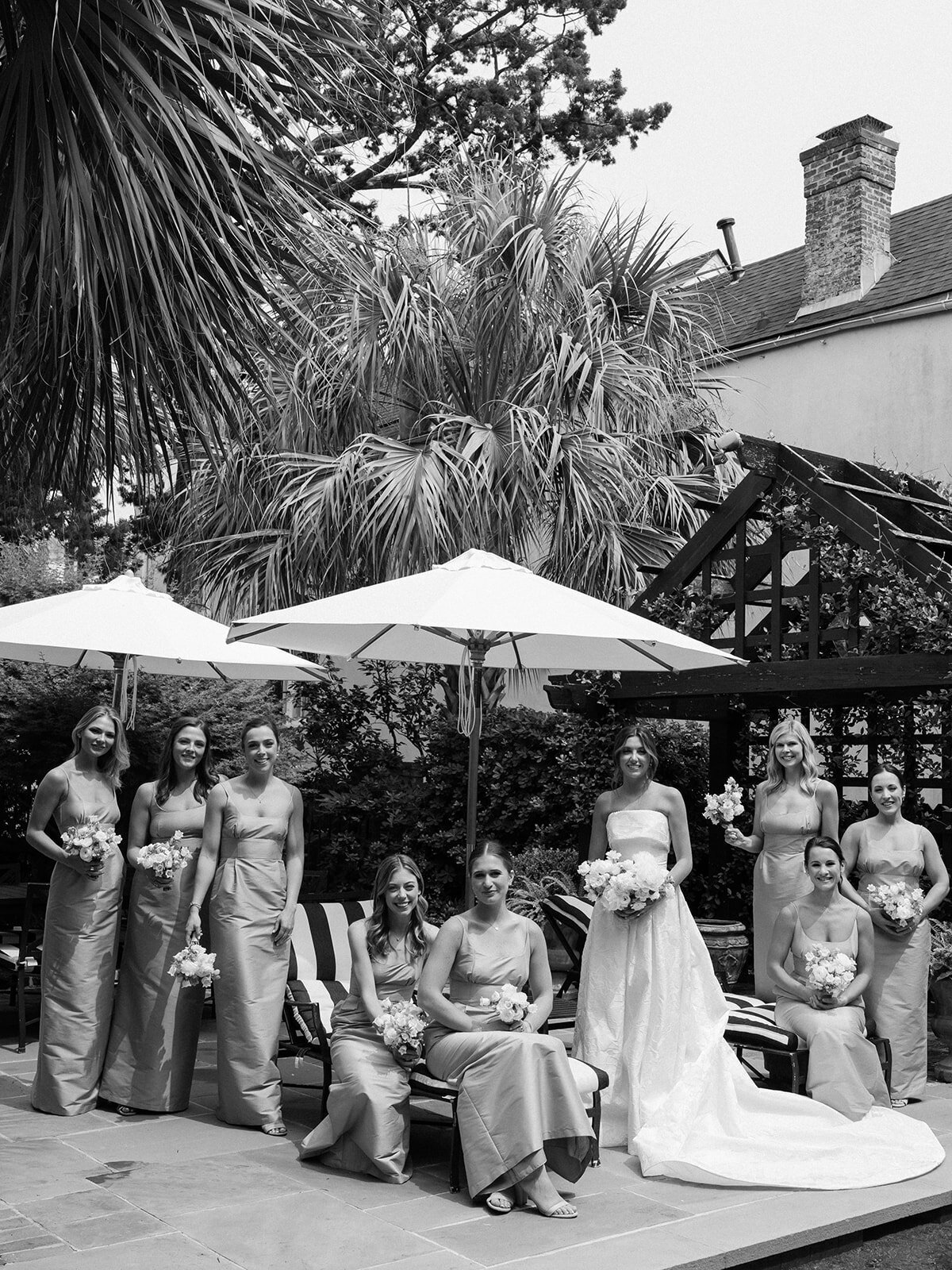 Classic Charleston Wedding with green & white at Hibernian Hall by Sarah Bradshaw 0141