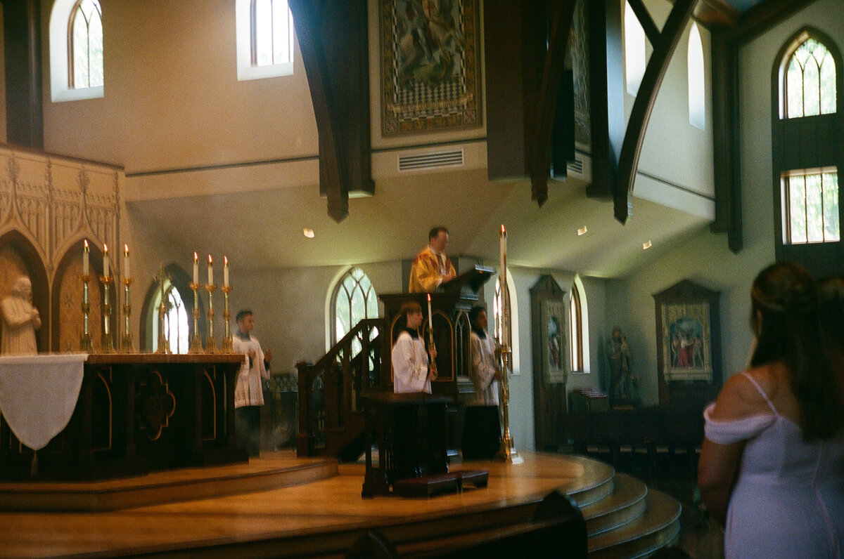 Elizabeth & John - St. Thomas More and Jimmie Austin Wedding - Film Scans-63